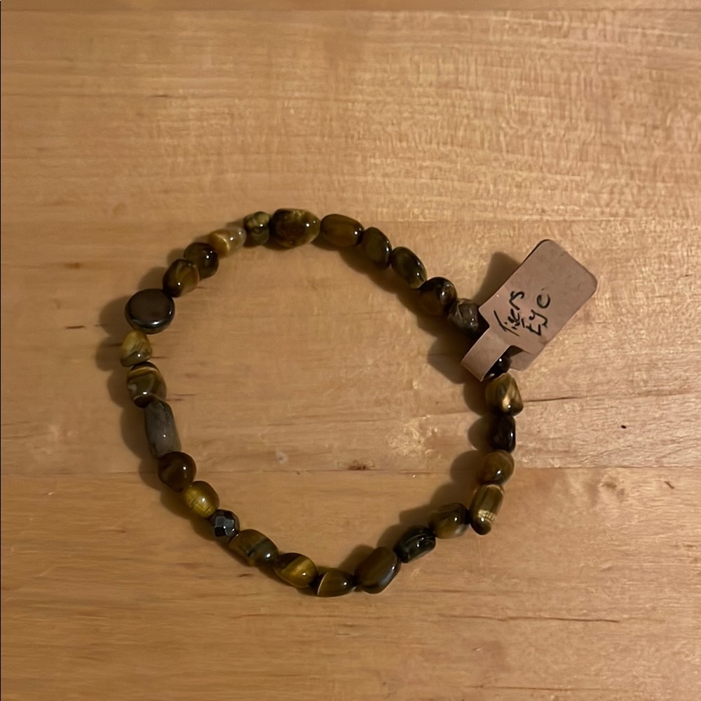 tiger-eye Beaded Bracelet